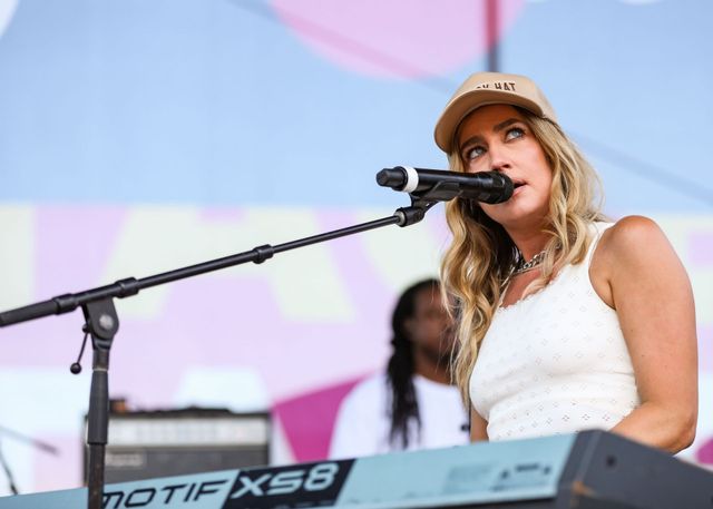 What happened the last time Ingrid Andress performed National Anthem