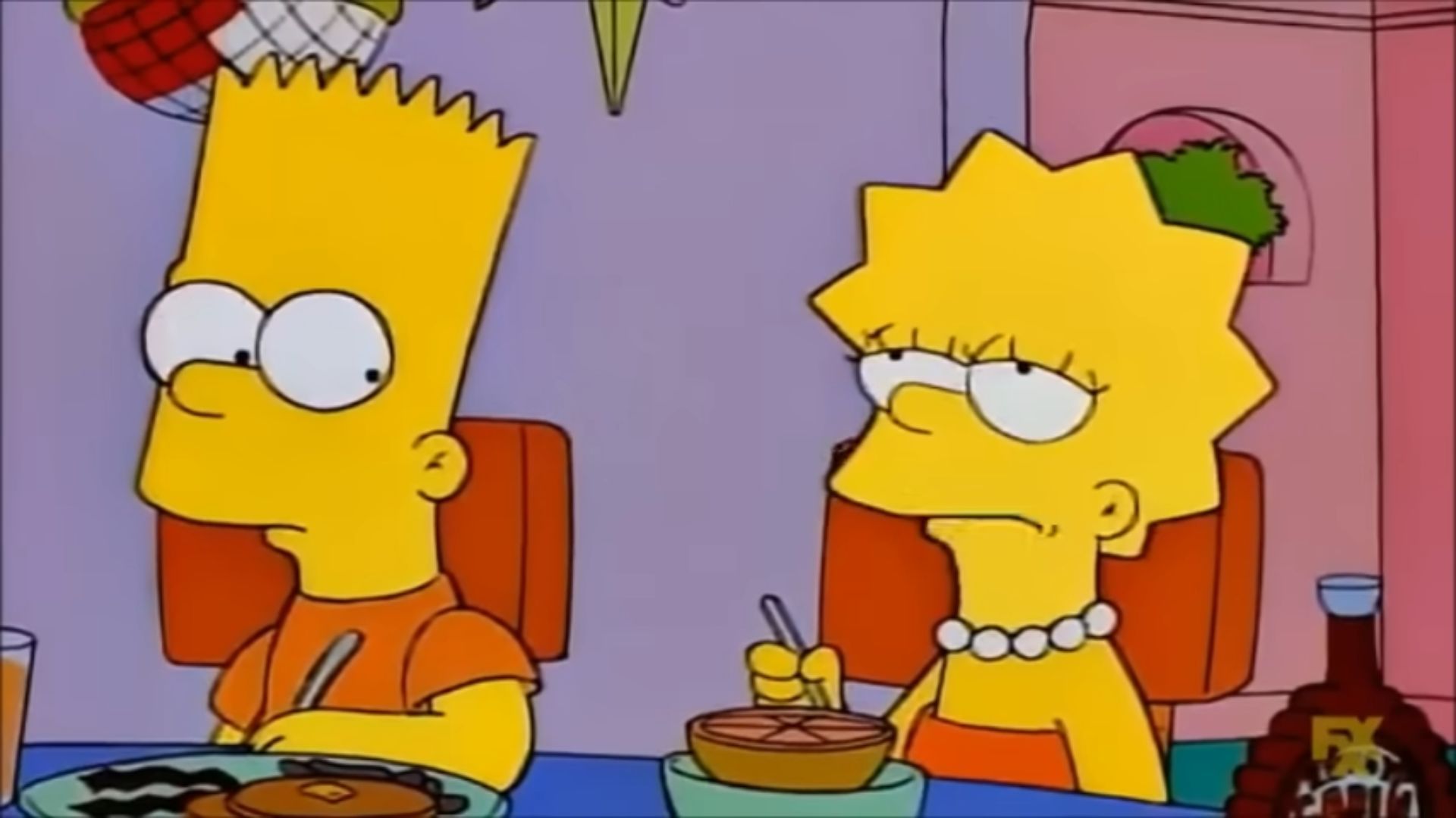 Bart and Lisa Simpson in The Simpsons | Image via 20th Television