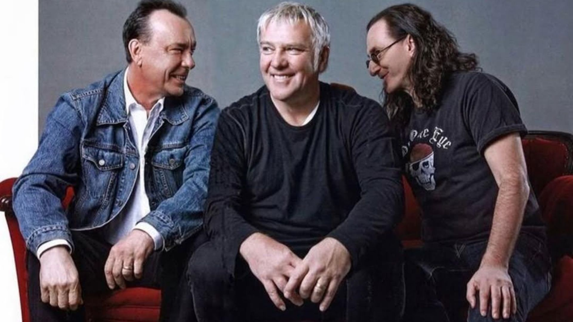 Alex Lifeson, Neil Peart, and Geddy Lee