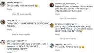 Fans react to creator Jazmine allegedly "hard launching" a relationship with Jackson Wang on Instagram (Image via Instagram)