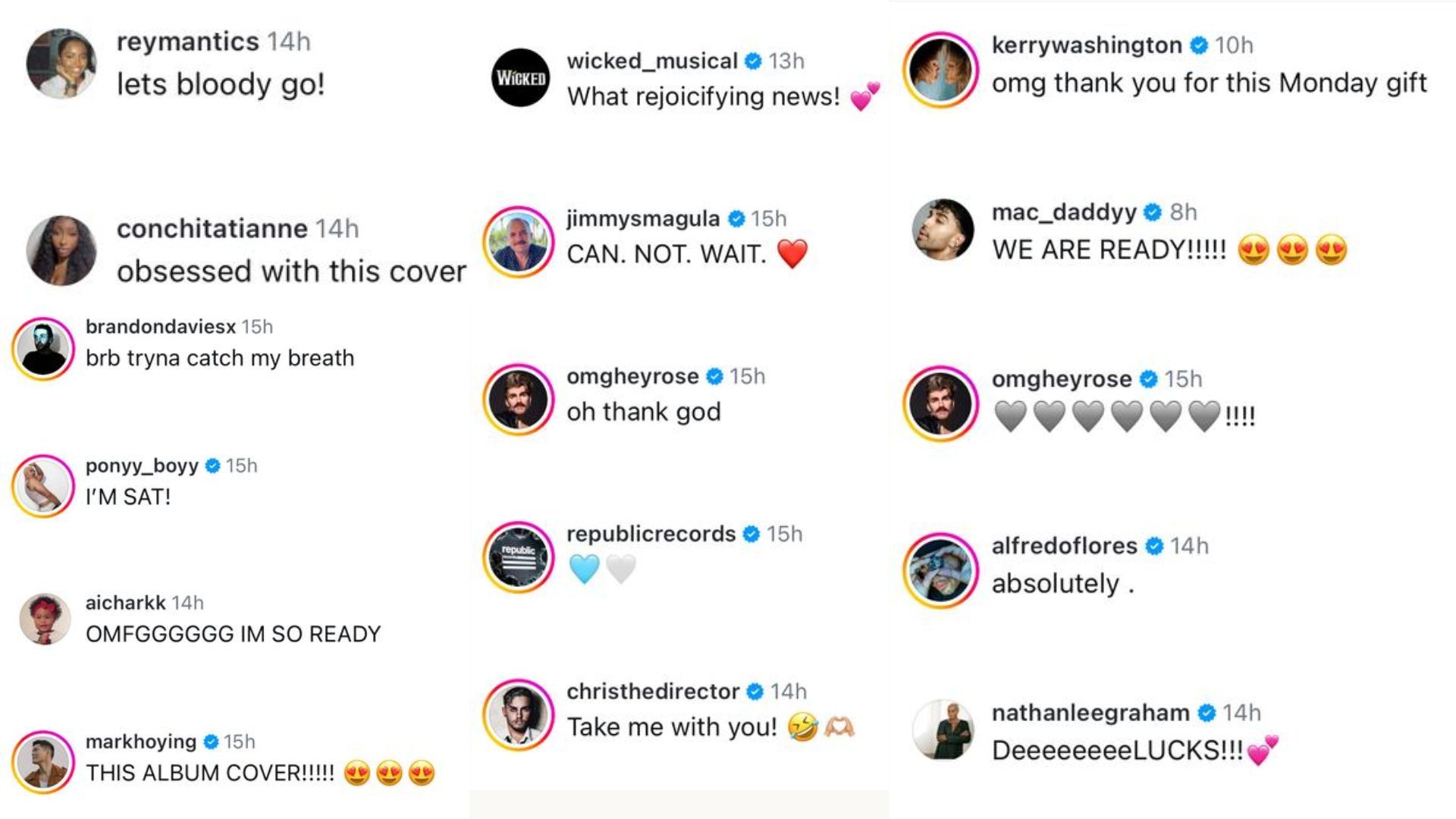 Fan reactions on Ariana Grande&#039;s announcement of &lsquo;Eternal Sunshine&rsquo; deluxe (Image via Instagram)