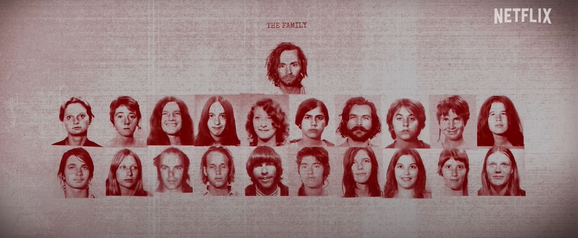 The Manson Family Chart from Netflix&#039;s Chaos: The Manson Murders Source: Youtube/ Netflix