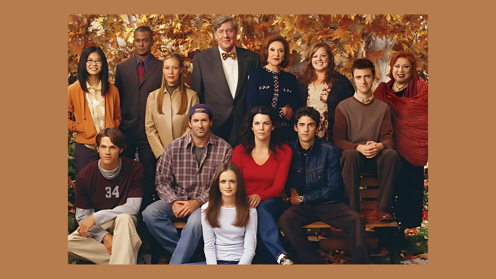 The Gilmore Girls cast (Image via. Instagram @gilmoregirls)