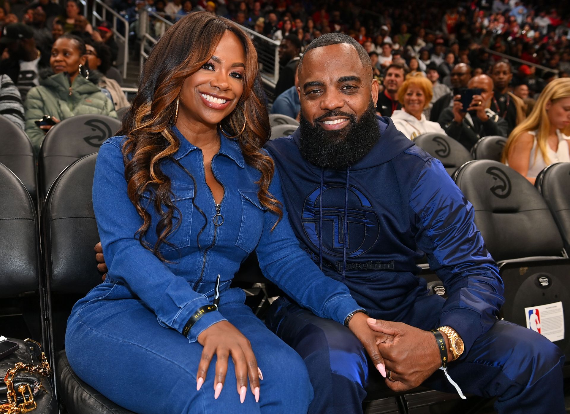 Celebrities Attend Washington Wizards v Atlanta Hawks - Source: Getty