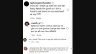 Netizens react to Chrisean Rock performing her song ‘Yahweh’ at a Maryland church (Screengrab via Instagram/@theshaderoom)