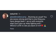 Netizens wished her well (Image via Instagram/@teddimellencamp)