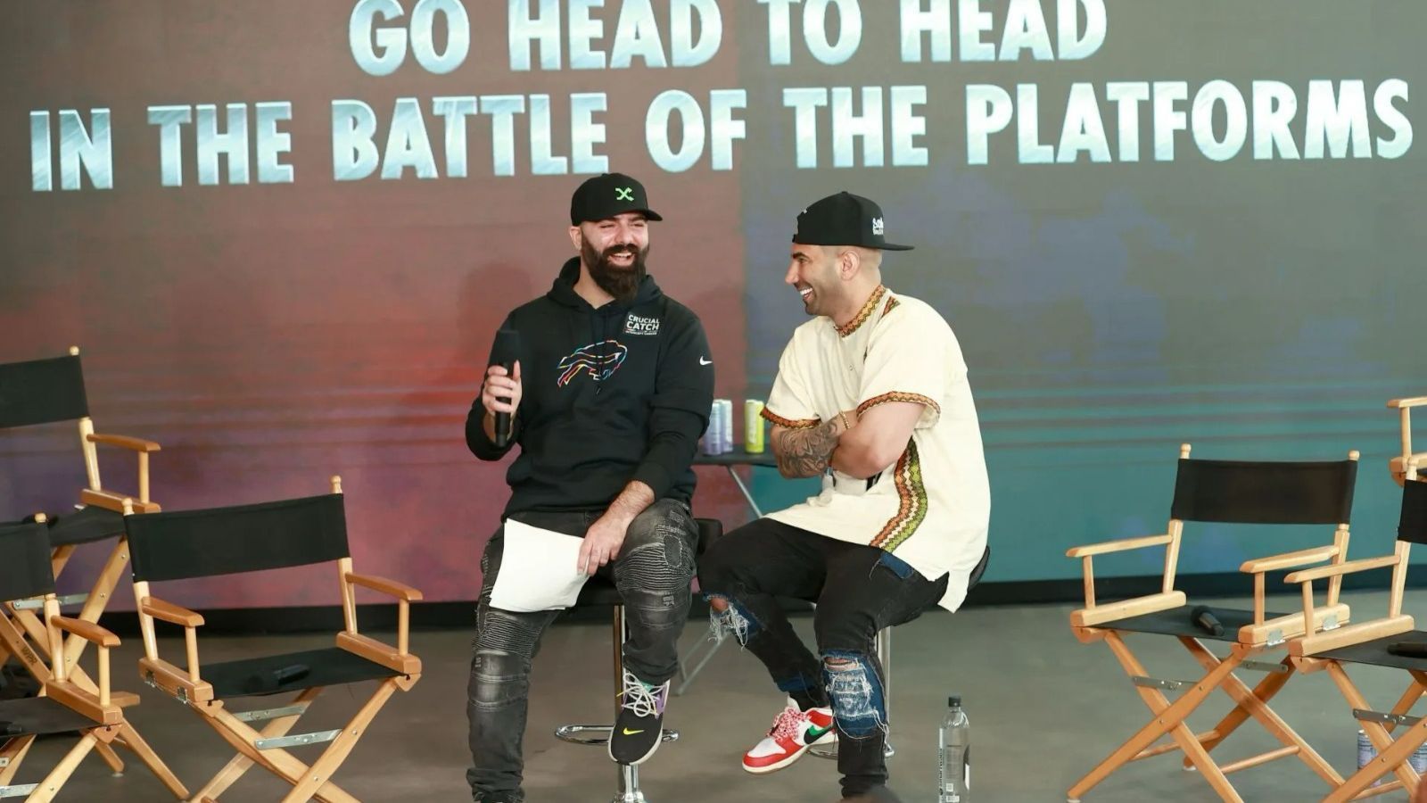 Keemstar at LiveXLive &amp; Social Gloves: Battle of the Platforms Press Conference @ Fred Segal West Hollywood - Source: Getty