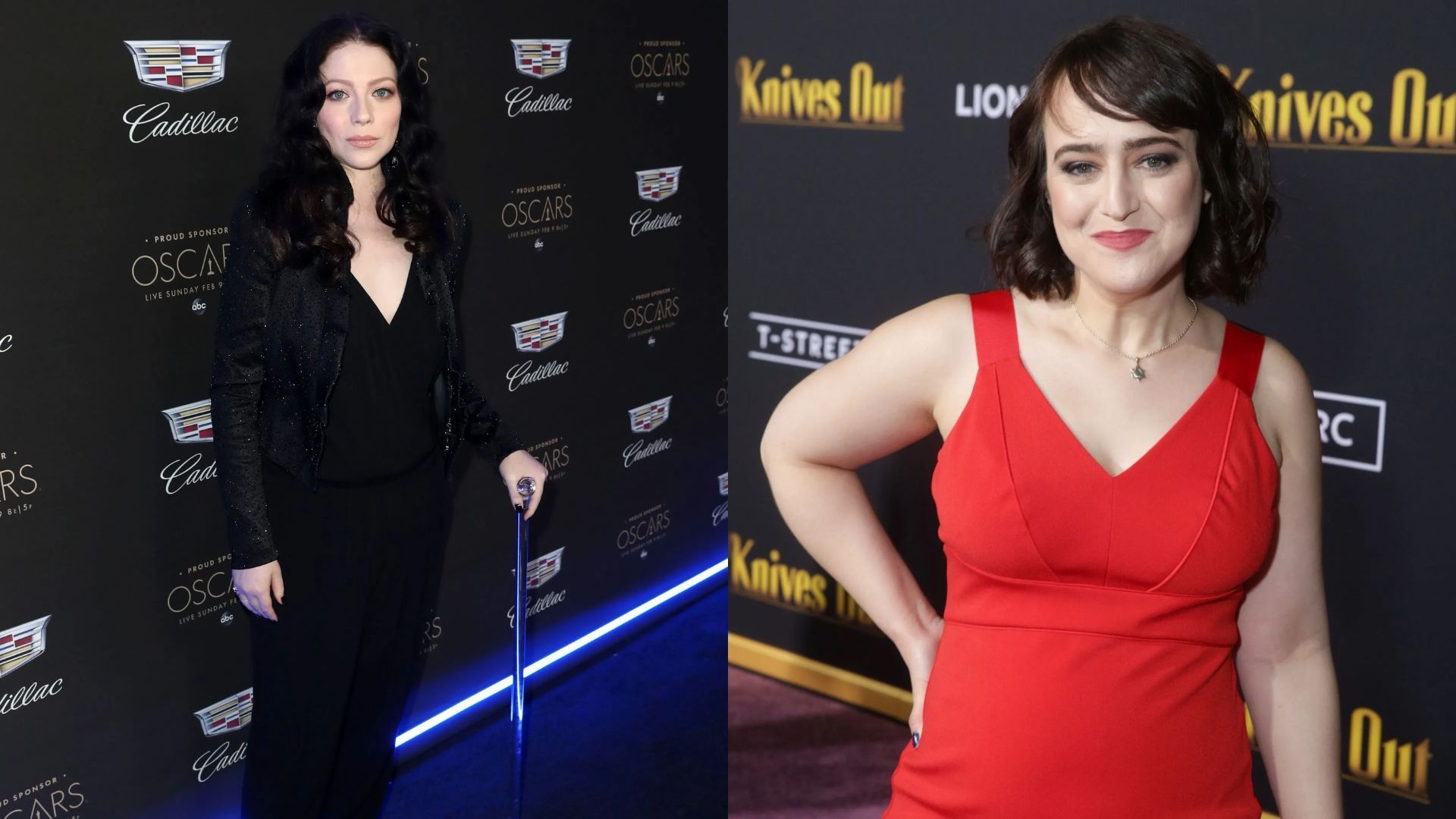 Michelle Trachtenberg &amp; Mara Wilson - Source: Photo by Joe Scarnici/Getty Images for Cadillac, Photo by Eric Charbonneau/Getty Images for Lionsgate