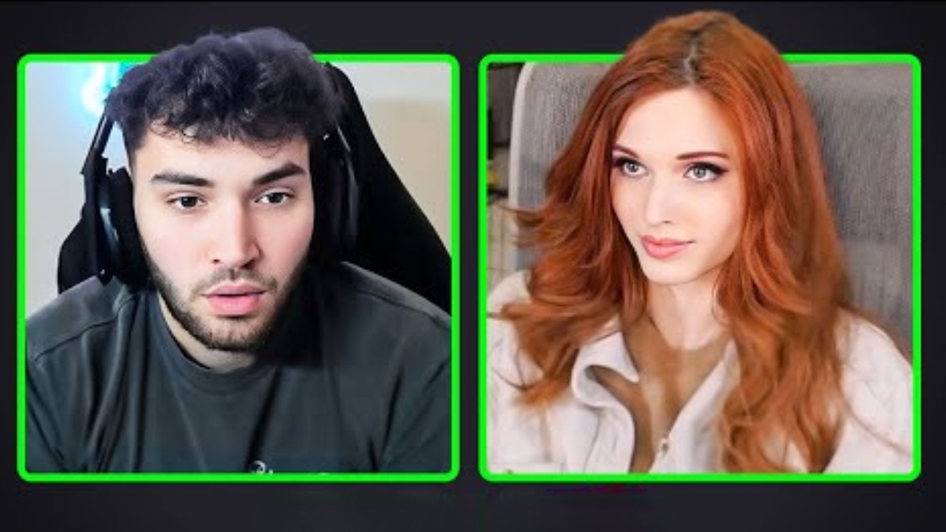 Amouranth, real name Kaitlyn Michelle Siragusa, joined fellow streamer Adin Ross to recount a recent home invasion (Image via YouTube/@Adin Live)