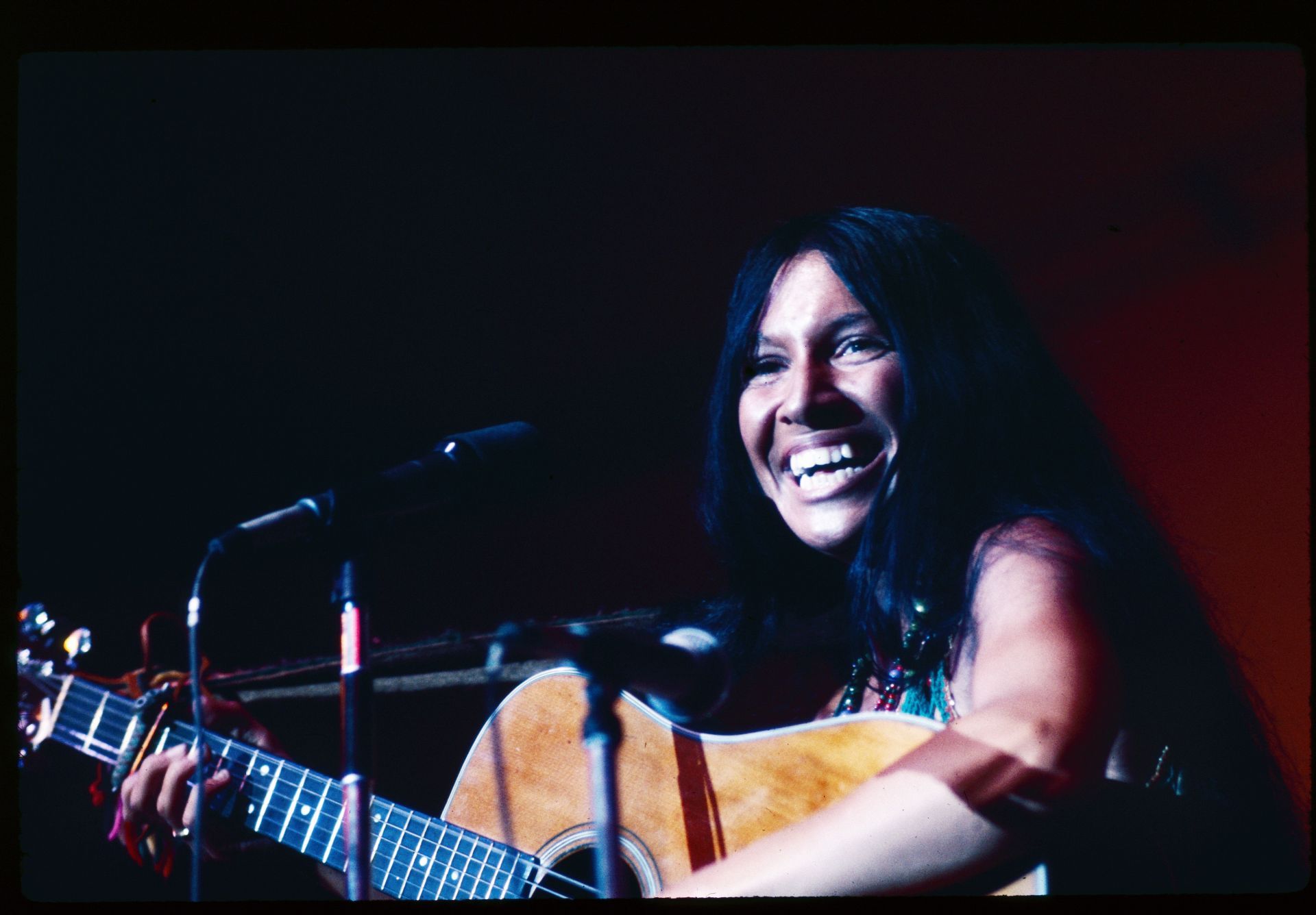 Buffy Sainte-Marie Performs On Stage - Source: Getty