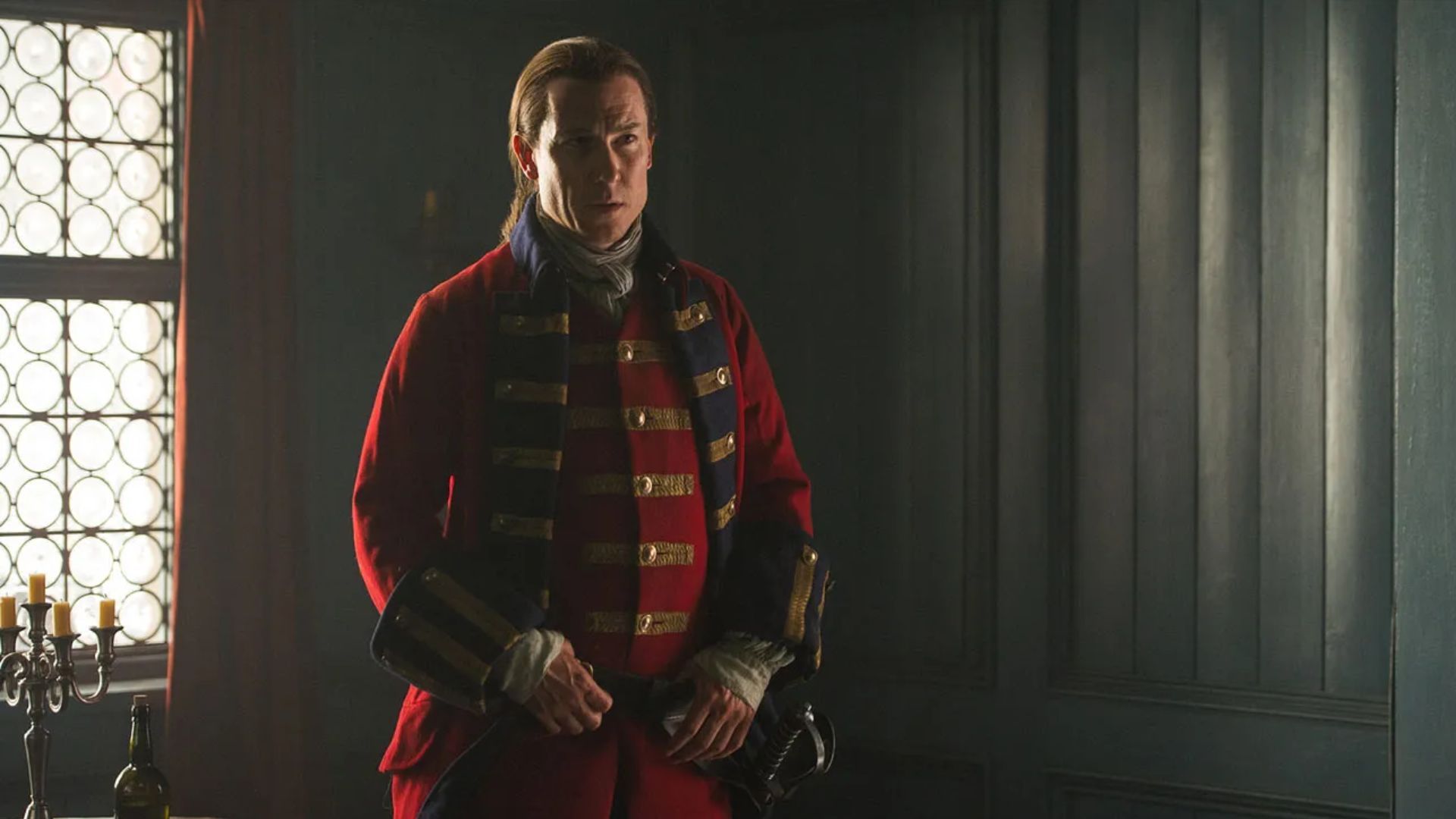 Tobias Menzies from Outlander | Image via Netflix