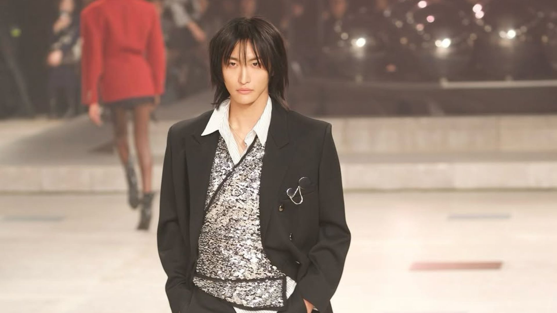 ATEEZ&rsquo; Seonghwa made his runway debut at the Isabel Marant FW 25 on March 6, 2025 (Image via Instagram/@_starhwa_)