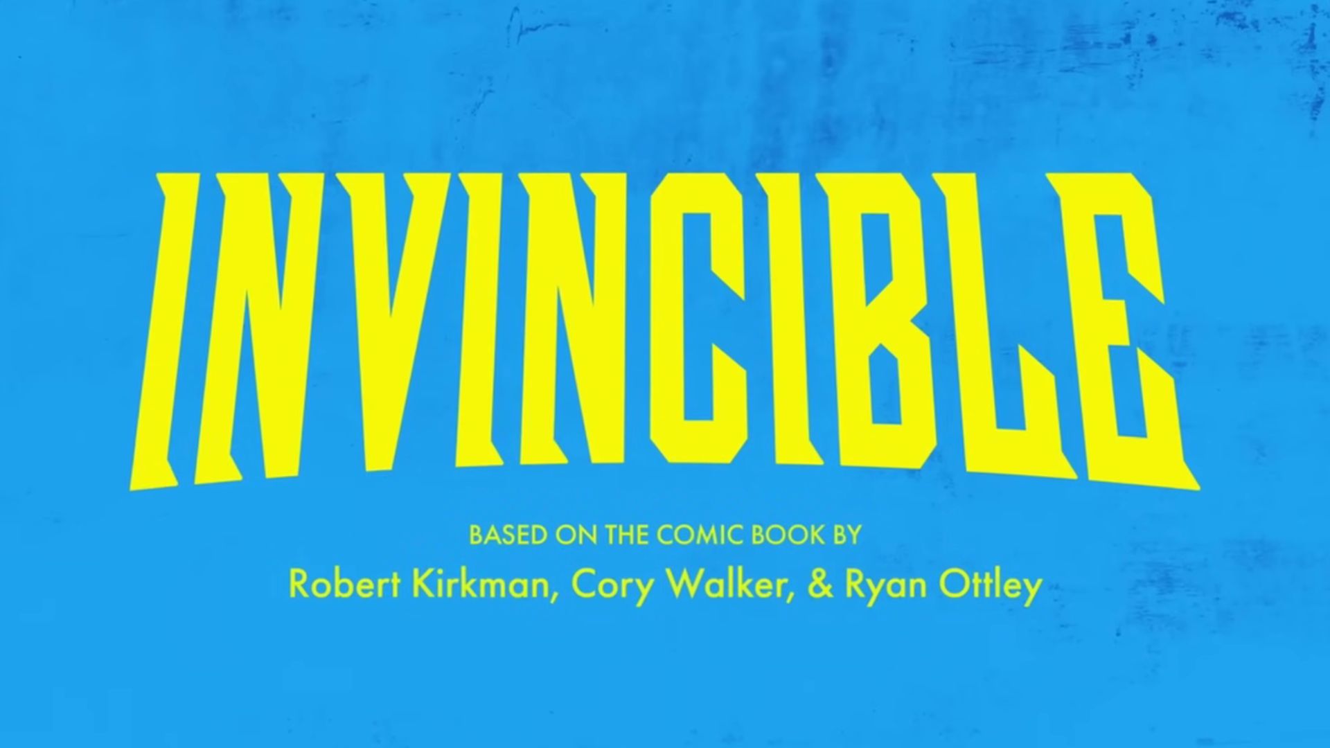 A title card from the Prime Video show Invincible | Image Source: Amazon Prime Video UK &amp; IE