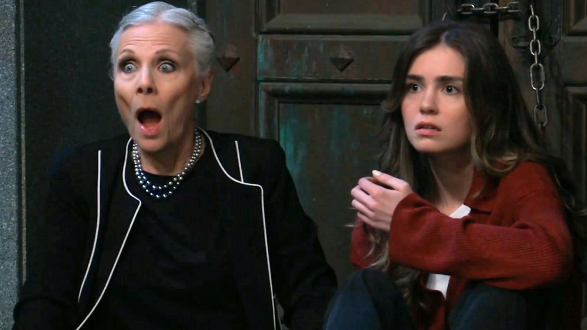 Tracy and Emma are ready to fight Drew | Image: ABC