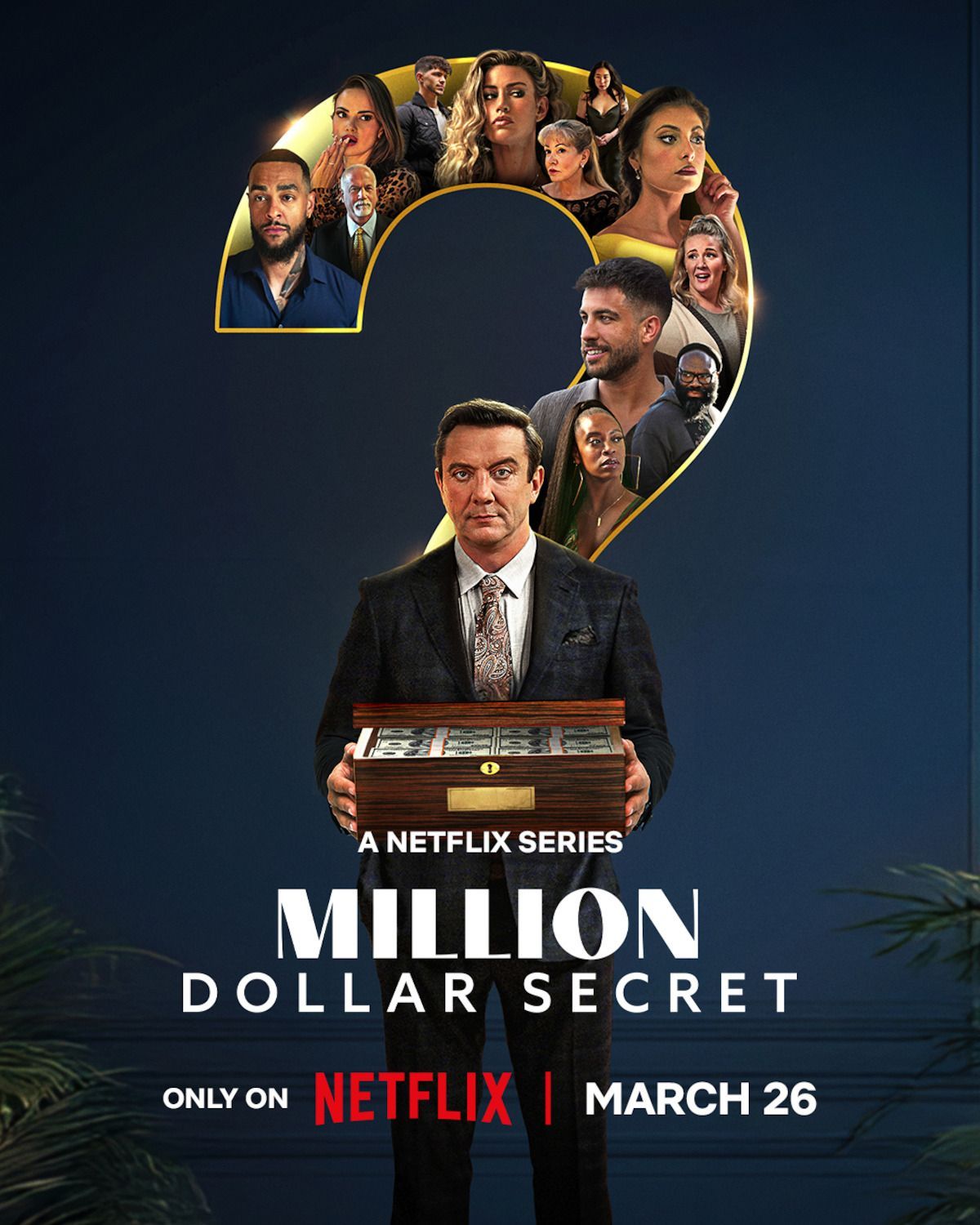 The official poster of &#039;Million Dollar Secret&#039; (Image via Netflix/Tudum)