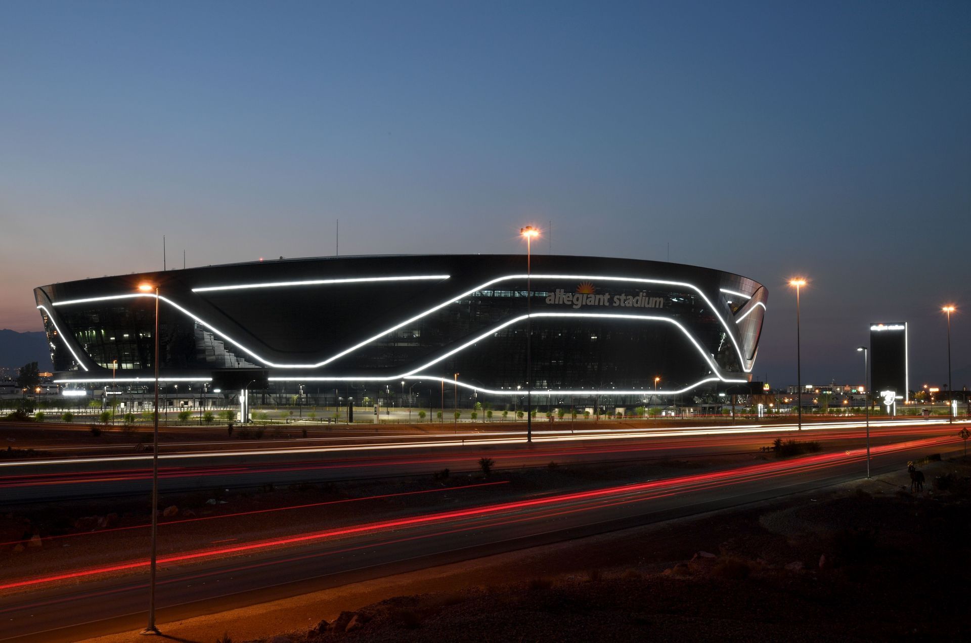 Allegiant Stadium Prepares To Host First Las Vegas Raiders Home Game - Source: Getty Photo by Ethan Miller