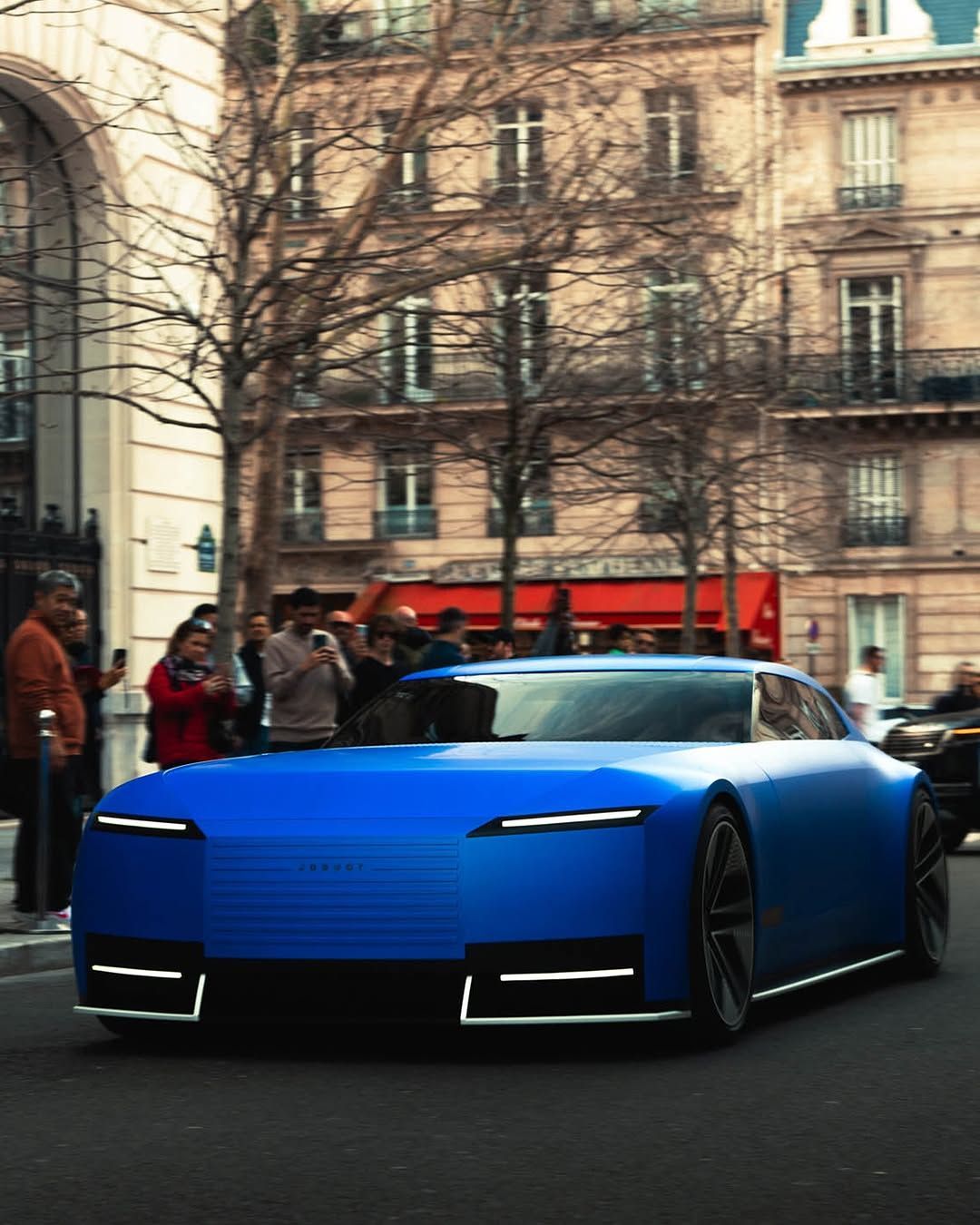 The Jaguar Type 00 at Paris Fashion Week (Image via Instagram/jaguar)