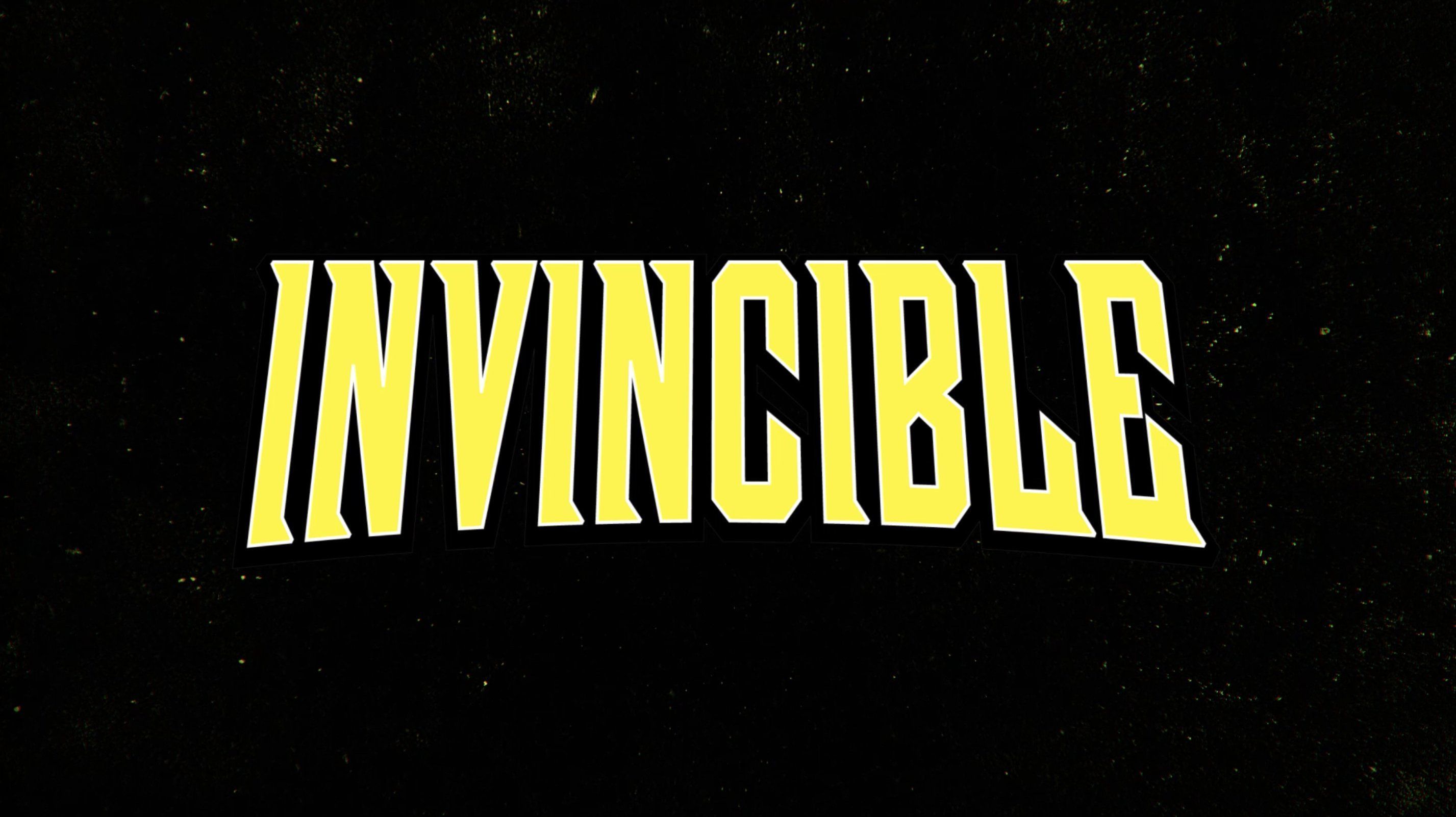 Invincible title card (Image via X/@InvincibleHQ)