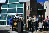 Santa Fe County Sheriff's Office Holds Press Conference Regarding Death Investigation Of Actor Gene Hackman And His Wife Betsy Arakawa. (Image via Getty)