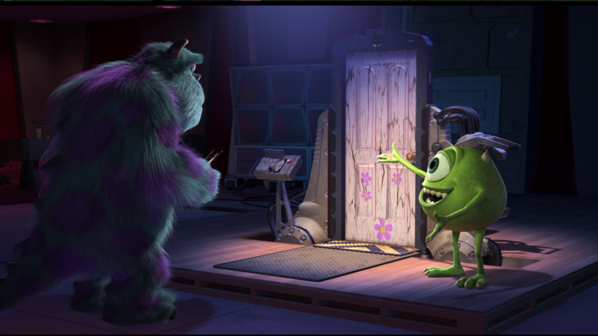 A scene from Monsters Inc. | Image via Hotstar