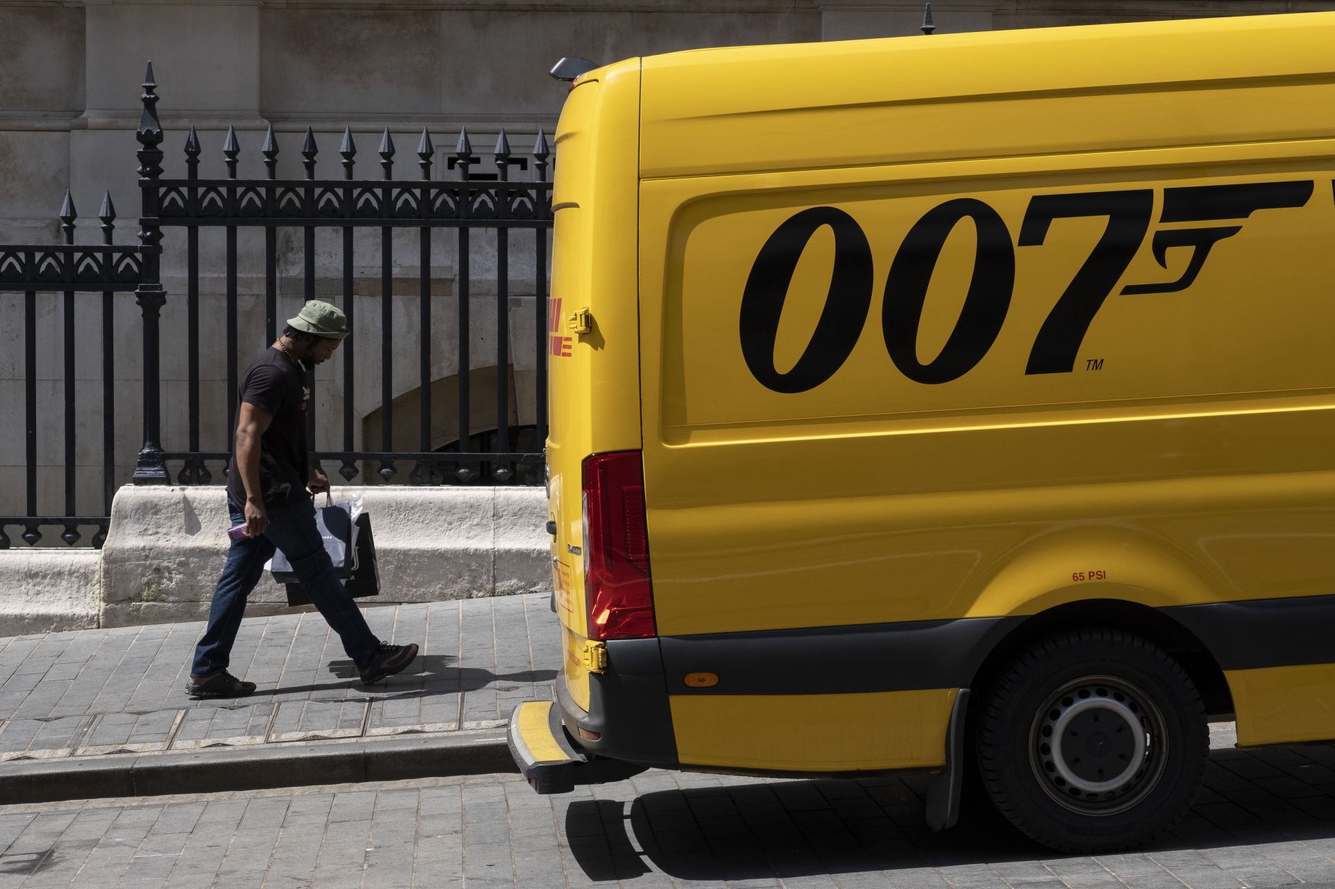 DHL 007 Delivery Van - Source: Getty