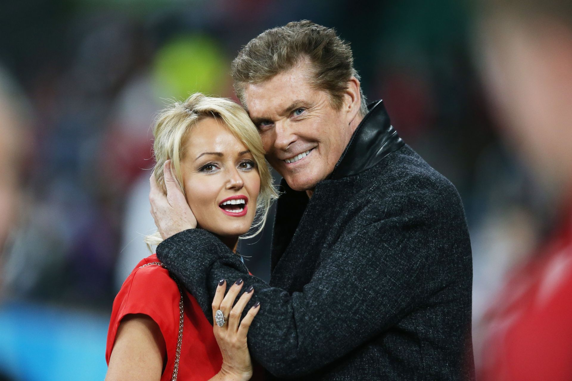 At the England v Wales match during Rugby World Cup 2015 (Image via Getty)