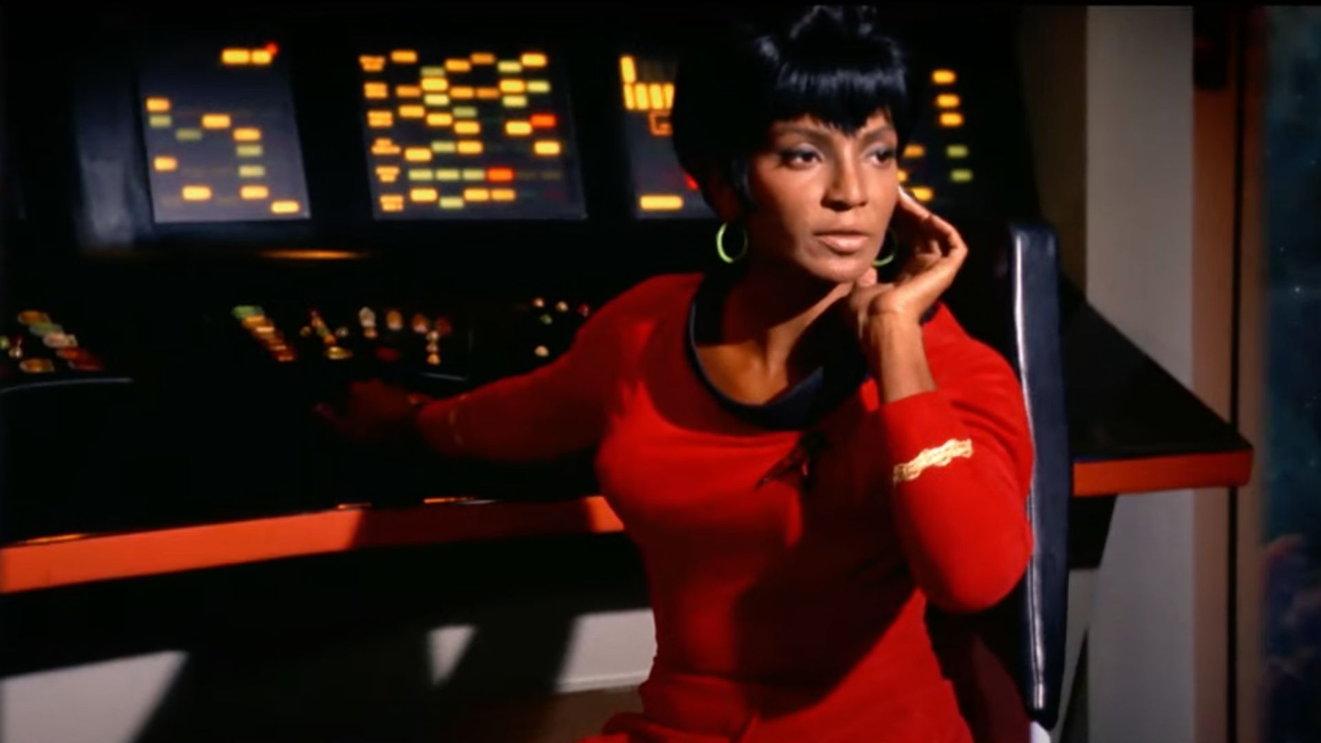 Nichelle Nichols played Lt. Uhura in Star Trek (Image via Paramount Plus/YouTube)