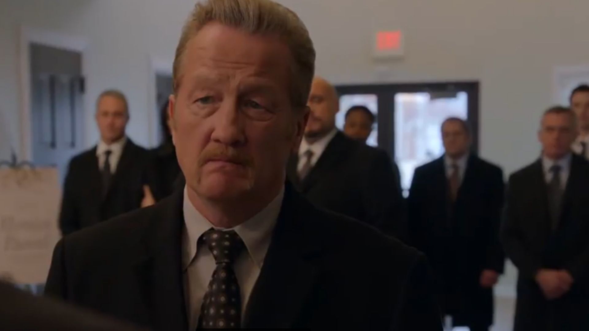 The Firehouse 51 team attended Monica's funeral (Image via NBC)