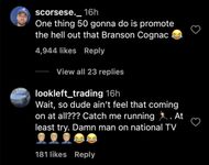 Netizens react to 50 Cent trolling comedian Tracy Morgan on Instagram (Image via Instagram/@50cent)