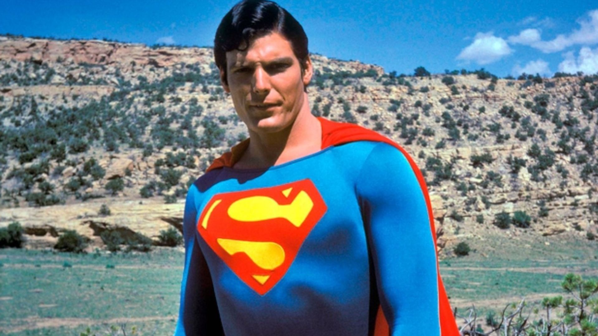 Christopher Reeve in Superman (1978) | Image via Prime Video 