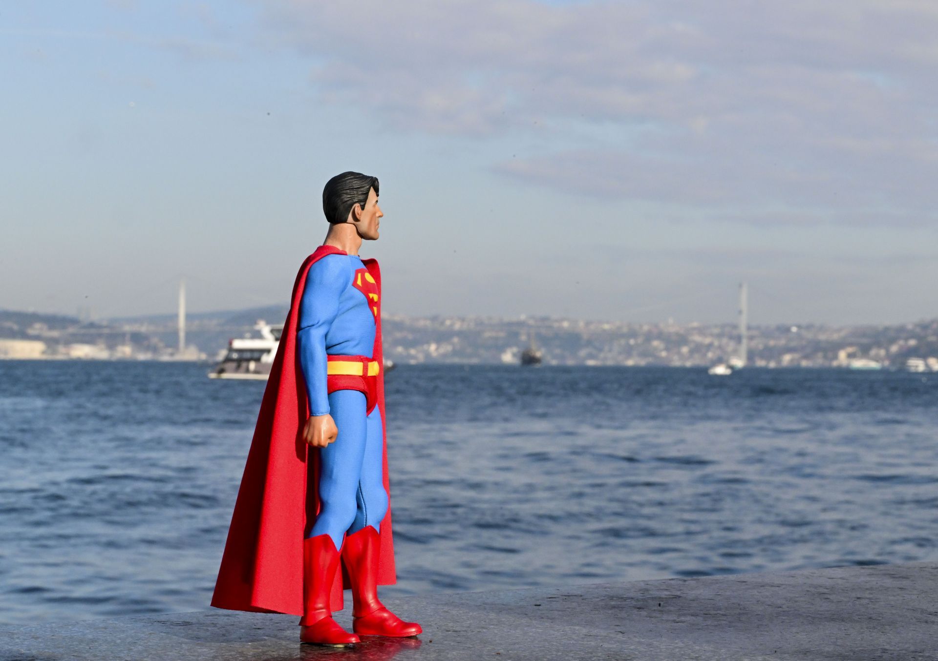 Collector travels the world with his childhood friends that he carries in his suitcase - Source: Getty