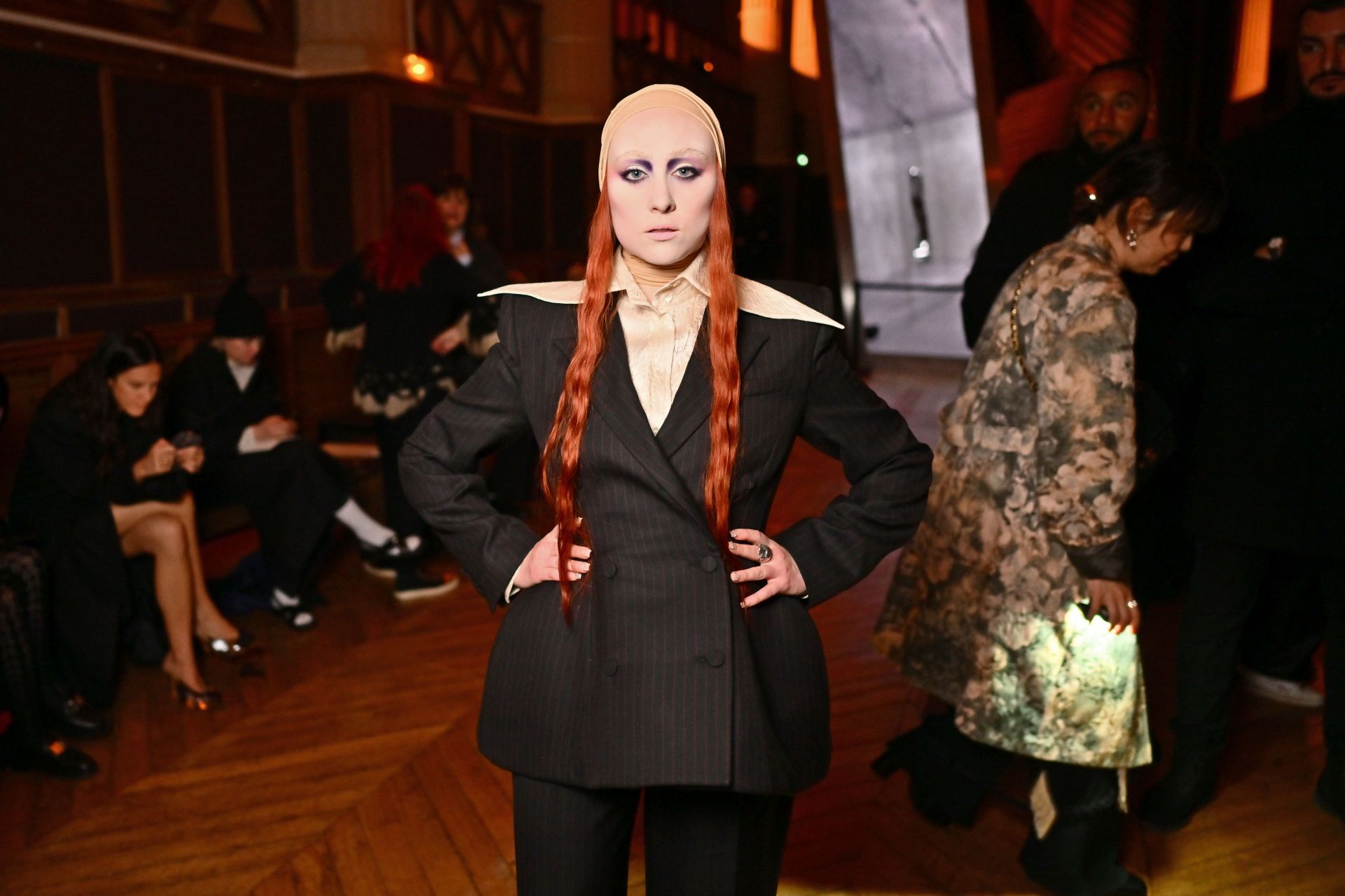 McQueen Autumn Winter 2025 Show - Front Row - Source: Getty