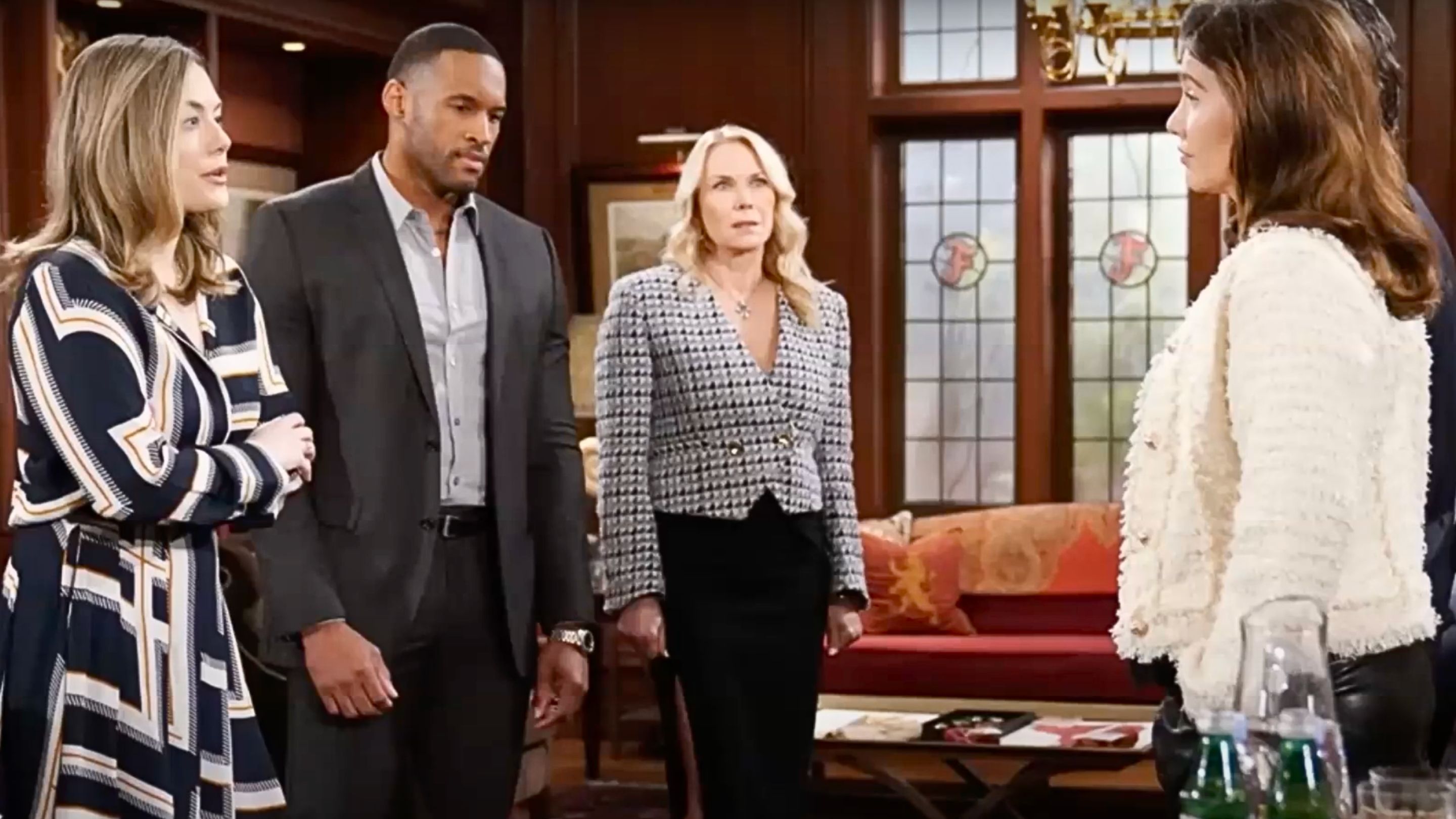 The Bold and the Beautiful: Hope, Carter, Ridge, Eric and Brooke | Image Source: CBS