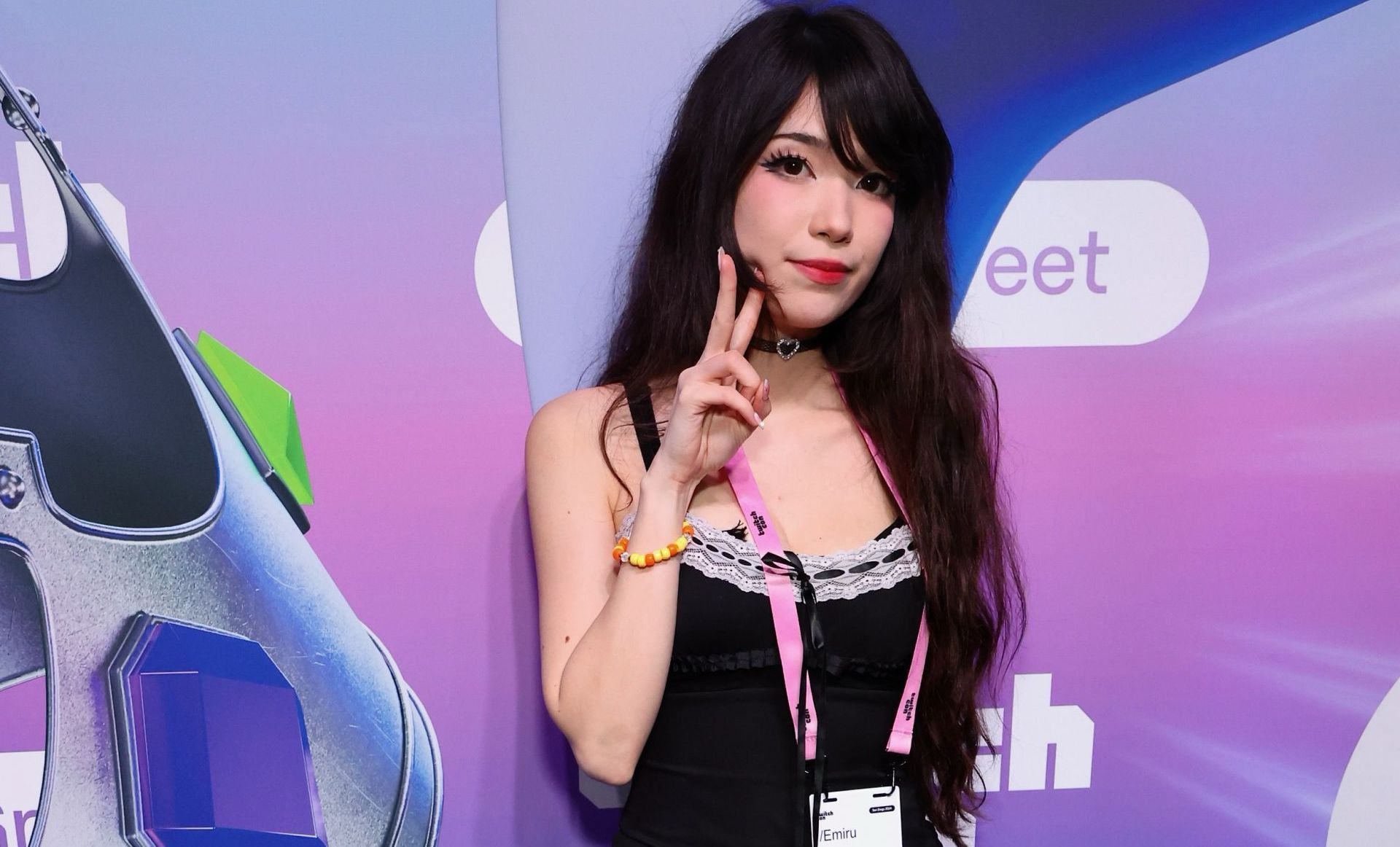 Emiru at TwitchCon 2024 in San Diego, California. (Image via Getty/Robin L Marshall)