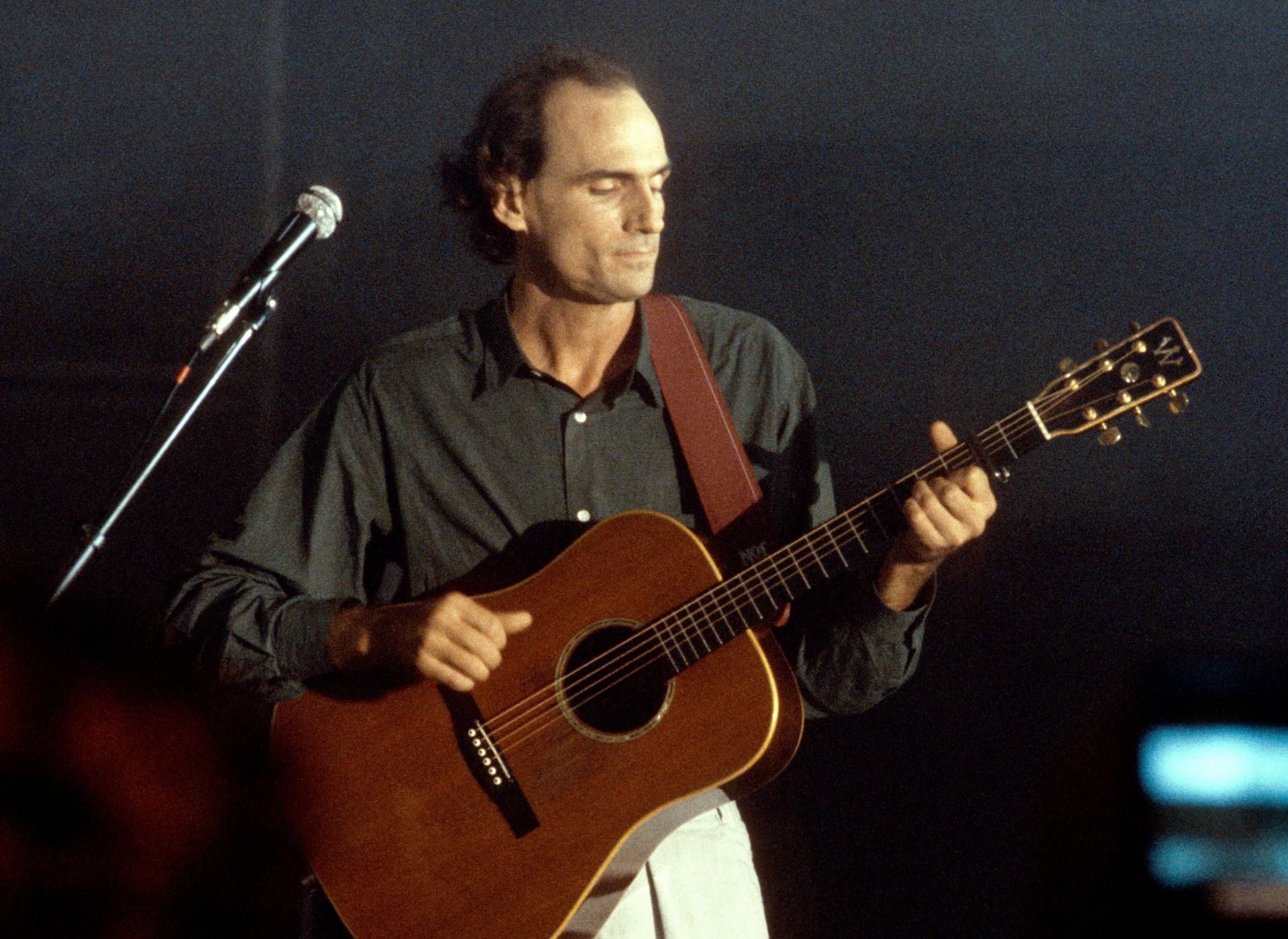 James Taylor On Stage - Source: Getty Photo by Lester Cohen