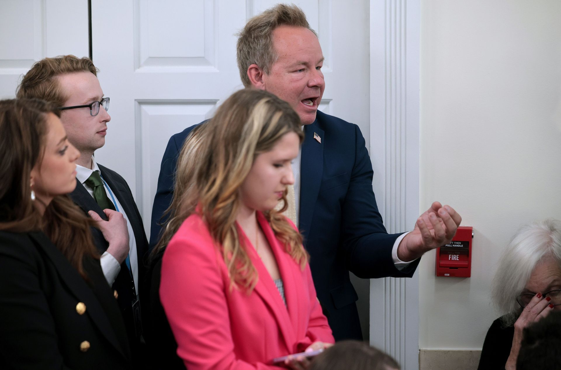 White House Press Secretary Karoline Leavitt Holds First Press Briefing Of Trump&#039;s 2nd Term - Source: Getty