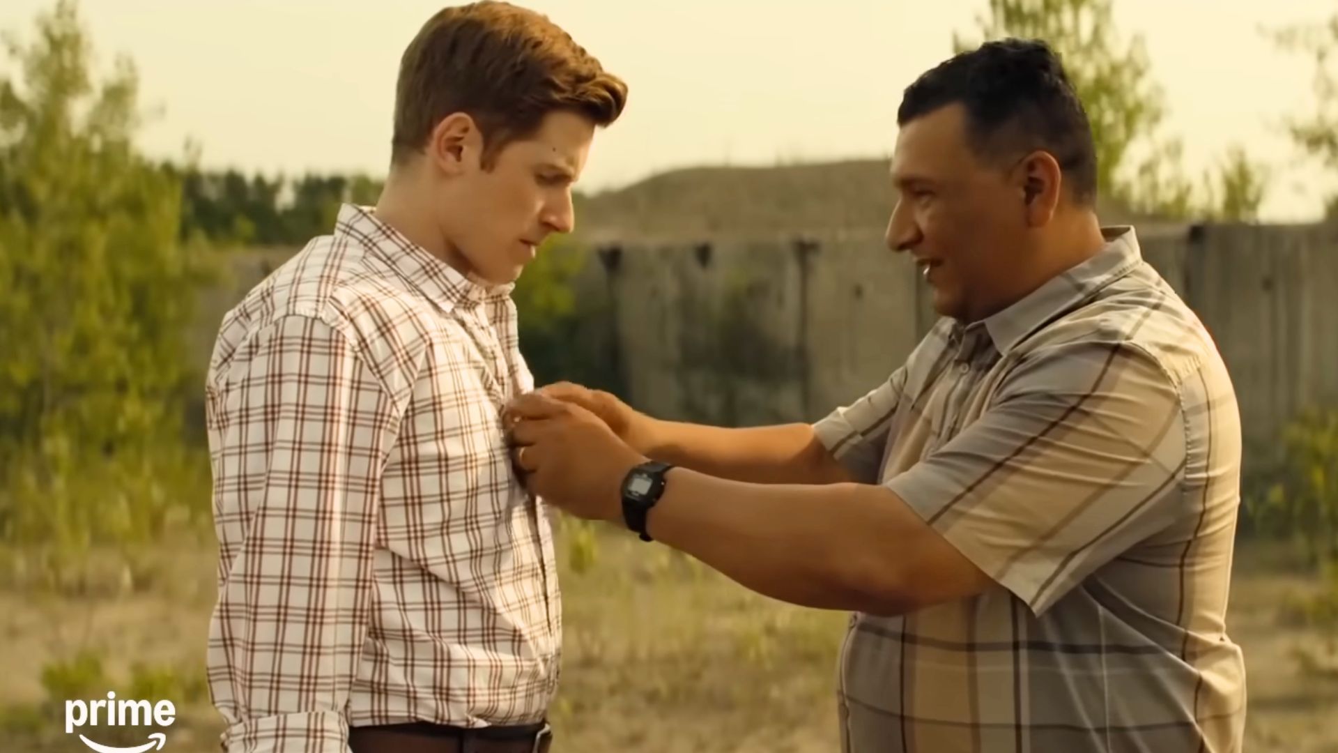 Daniel David Stewart with Roberto Montesinos in Reacher | Image via Amazon Prime Video