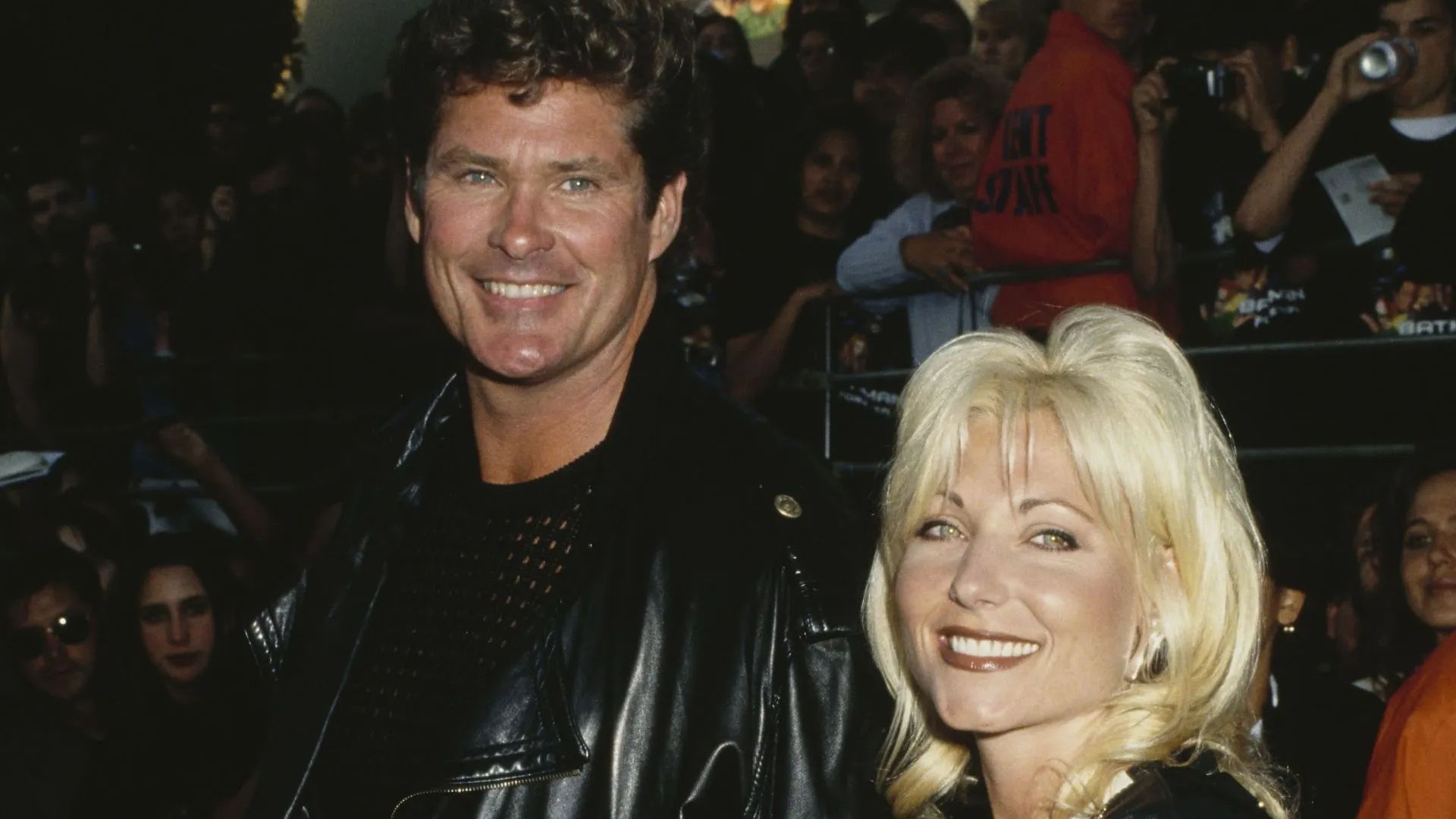 David Hasselhoff and his wife, Pamela Bach (Source: Getty)