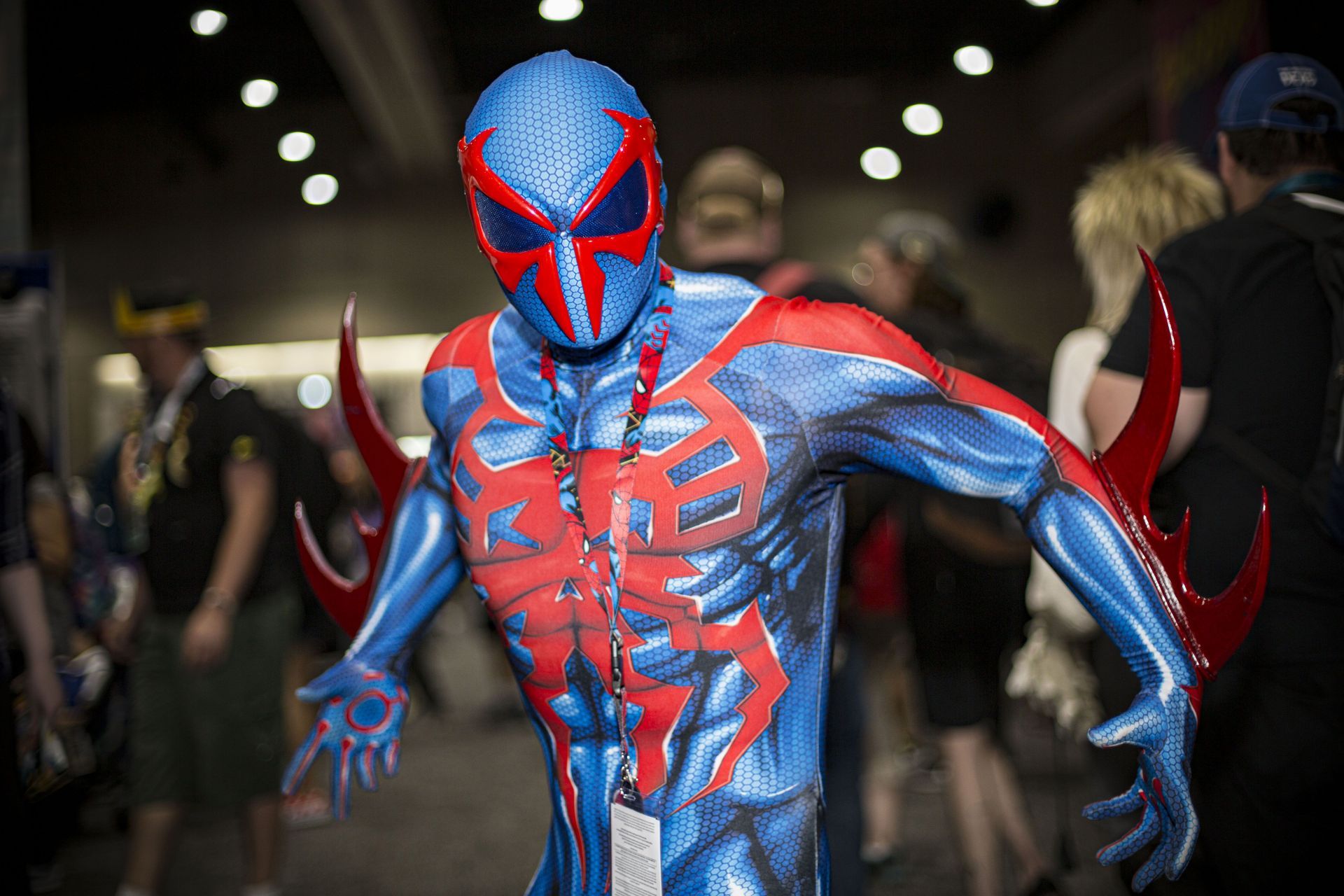 David co-created Spider-Man 2099 (Image via Daniel Knighton/Getty Images)