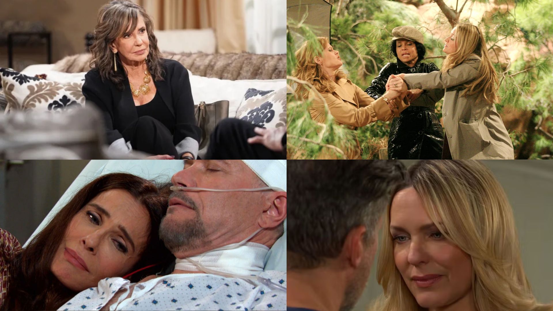 Soap opera characters fans are begging to see back on screen | Image via CBS and Just Watch 