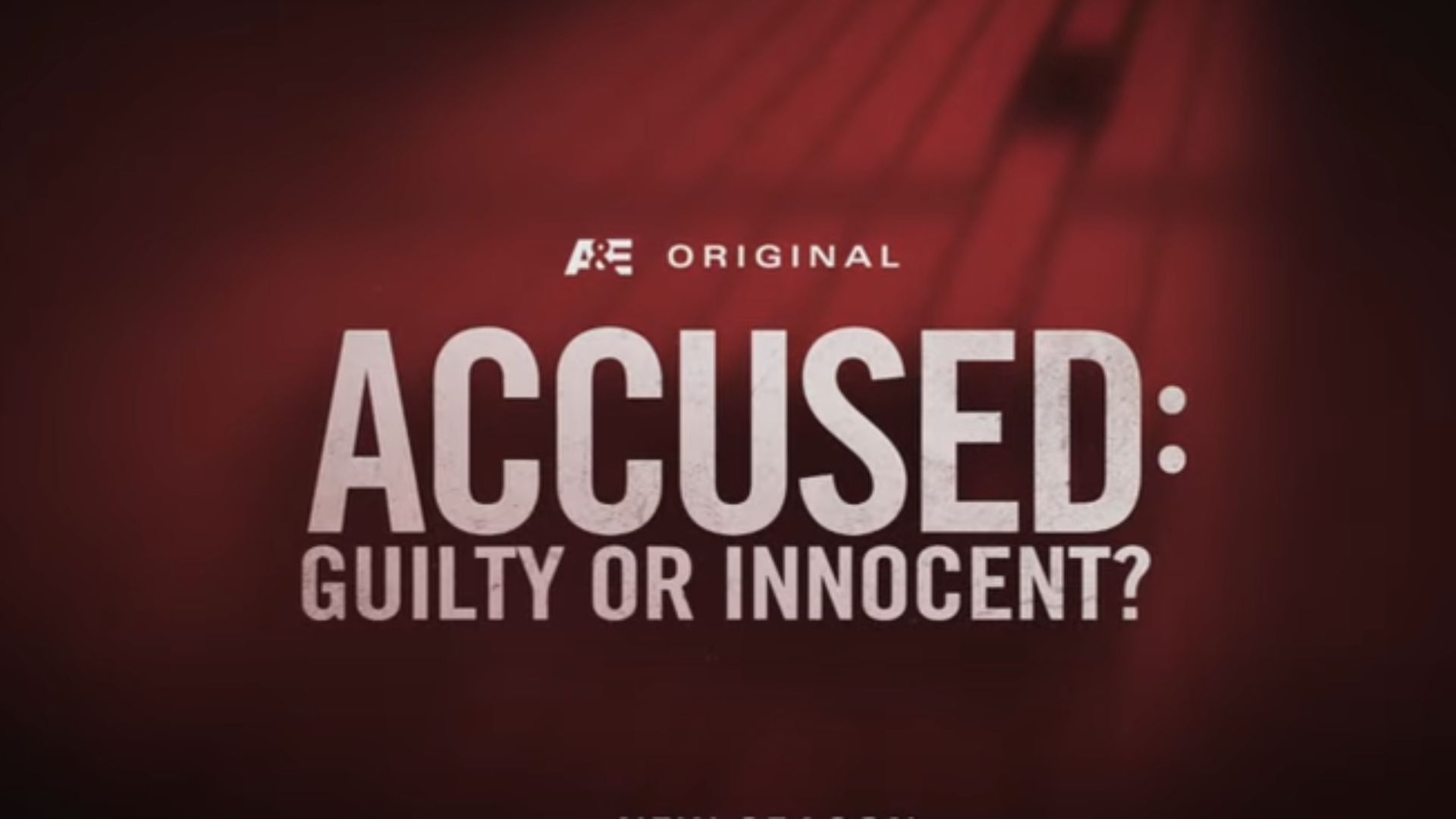 Accused: Guilty Or Innocent on A&amp;E (image via YouTube/@A&amp;E)