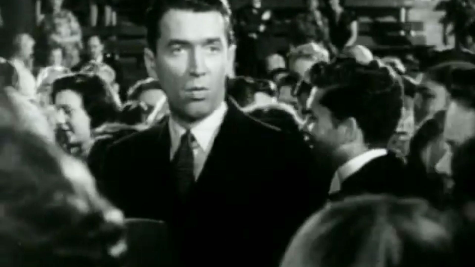 James Stewart in It&#039;s a Wonderful Life | Image via Paramount Pictures