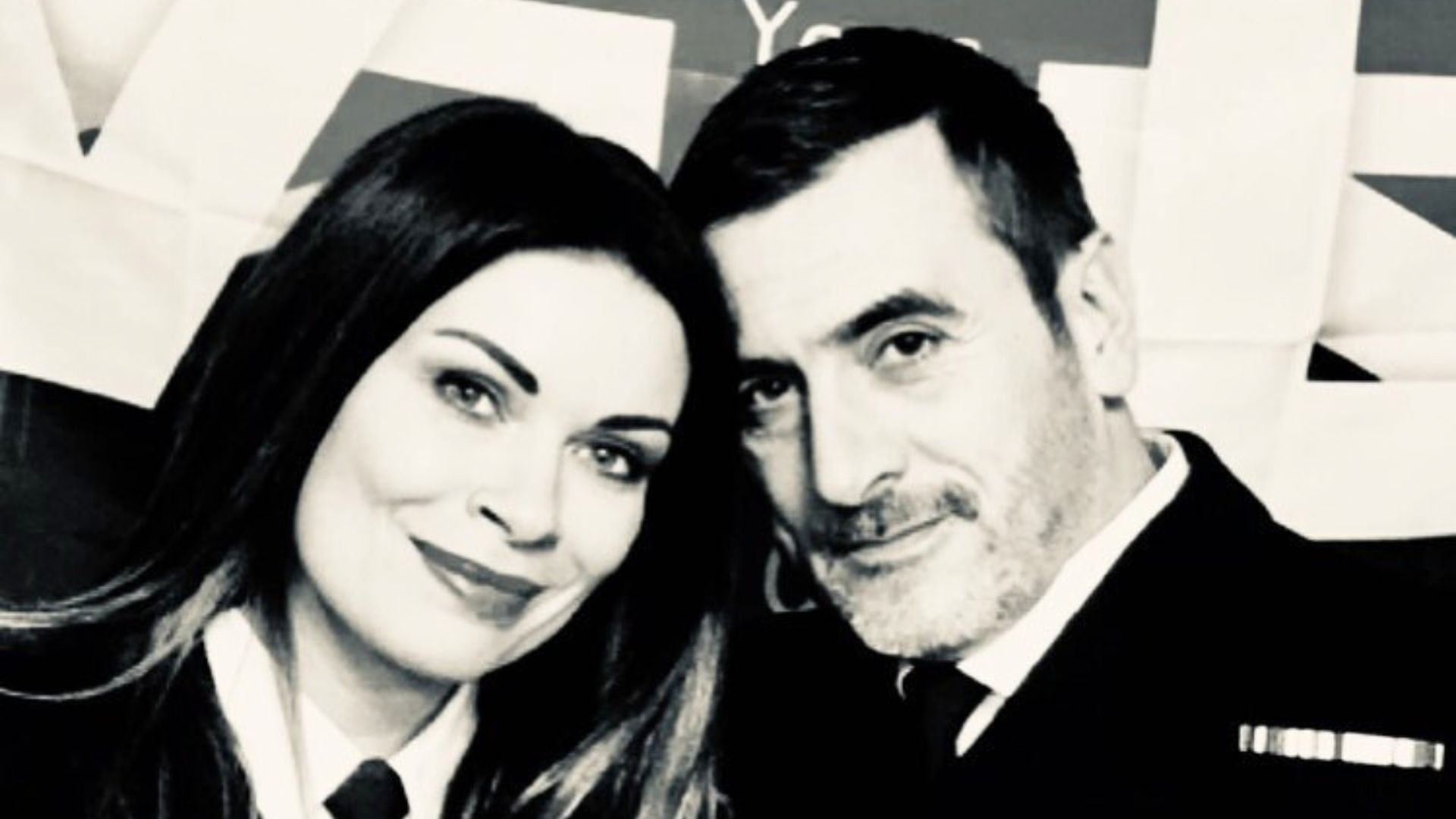Alison King with Chris Gascoyne from Coronation Street | Image via Instagram: chrisgascoyneofficial