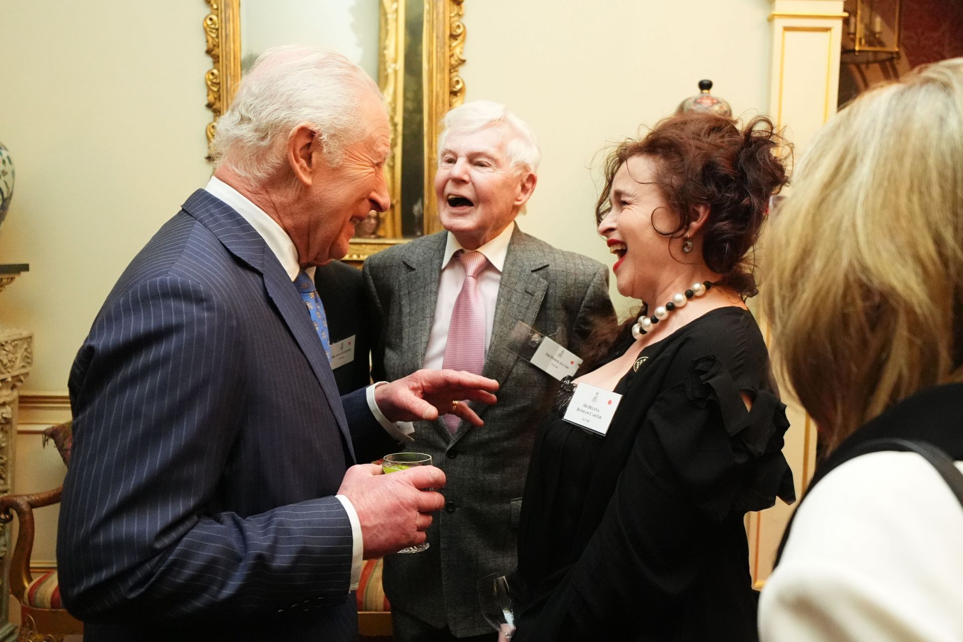 The Queen Hosts A Reception To Mark The Launch Of The Queen&#039;s Reading Room Medal - Source: Getty