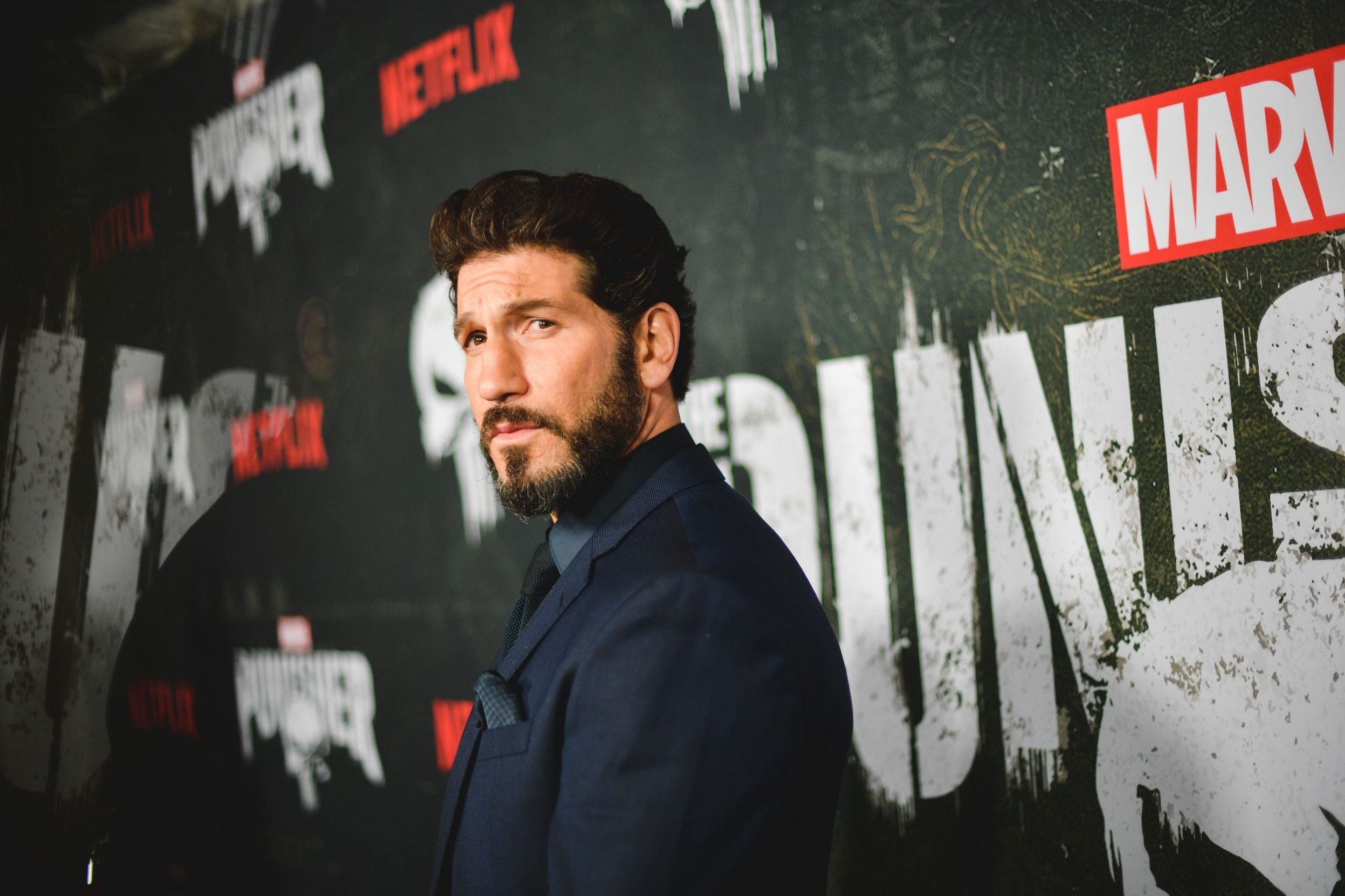 Jon Bernthal (Frank Castle/Punisher) attends Marvel&#039;s &quot;The Punisher&quot; Los Angeles Premiere at ArcLight Hollywood on January 14, 2019 in Hollywood, California. | Image via: Getty