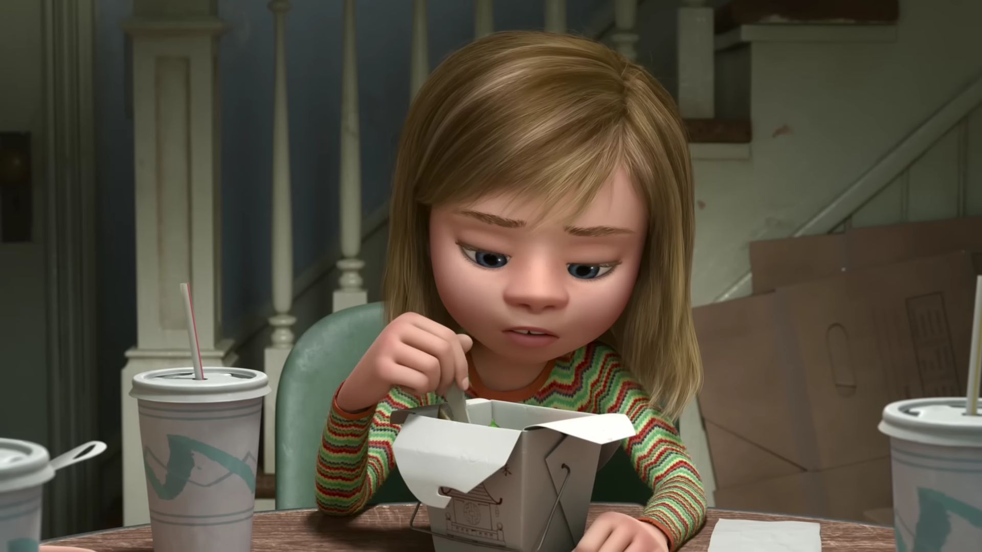 Riley Anderson in Inside Out | Image via Pixar