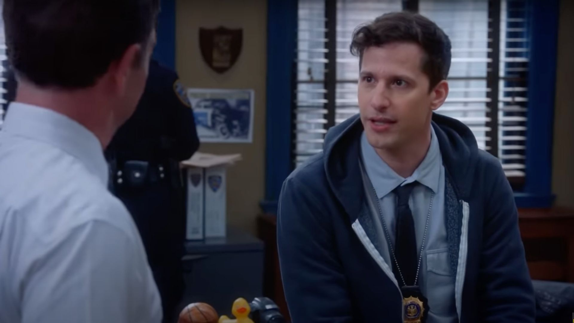 Andy Samberg as Jake Peralta on Brooklyn Nine-Nine (Image via Brooklyn Nine-Nine/YouTube)