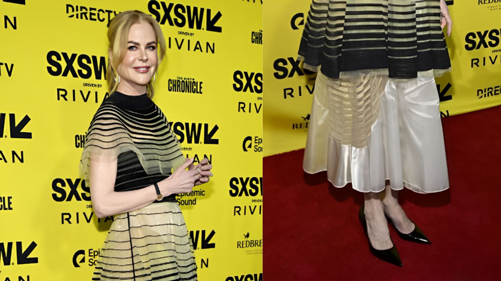 Which designer heels Nicole Kidman wore to SXSW 2025 event? Details explored (Image via Getty)