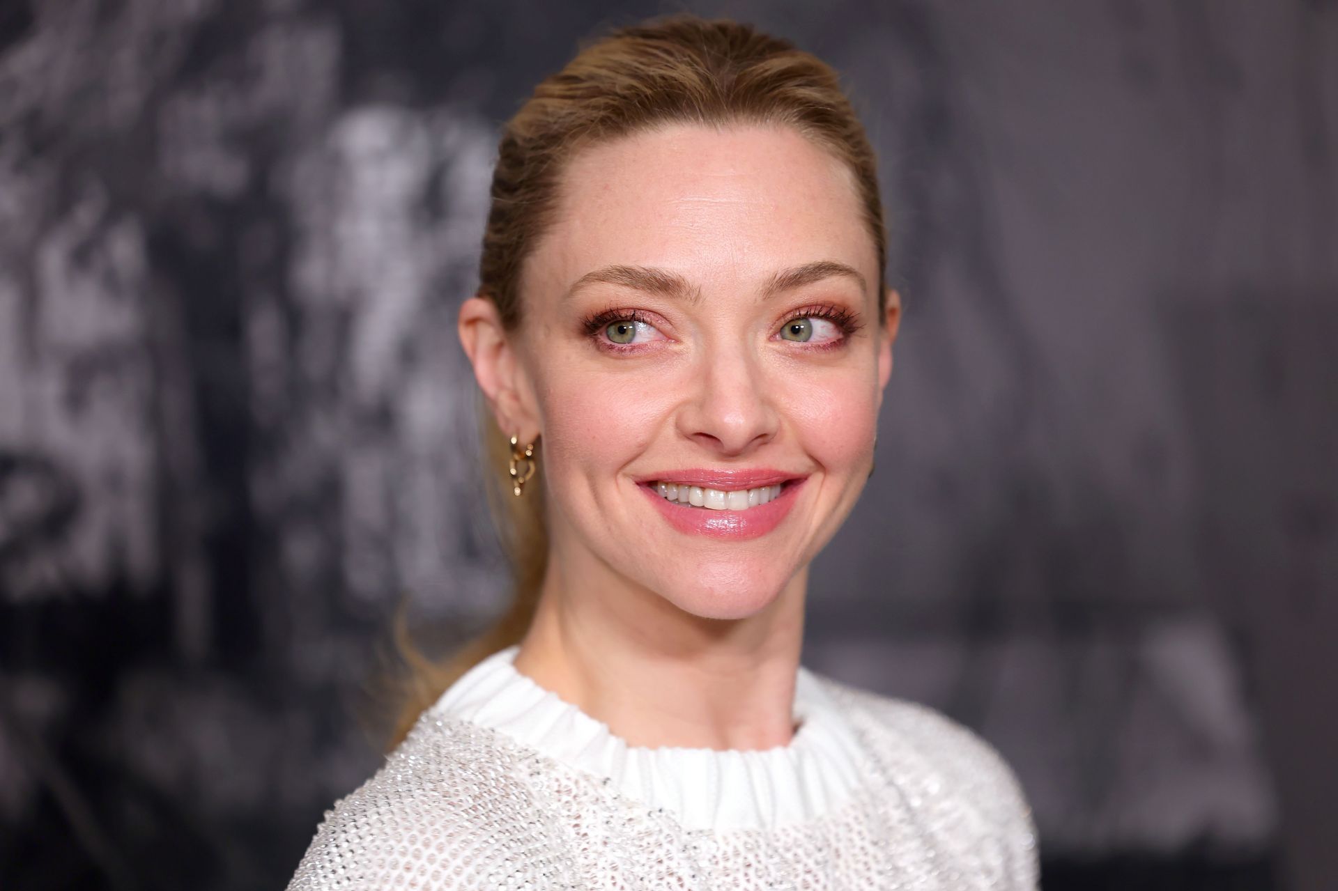 Amanda Seyfried during the New York Fashion Week on February 10, 2025. (Image via Getty)