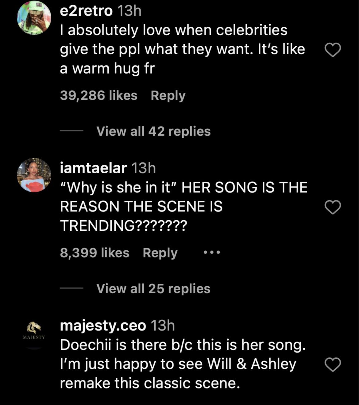 Netizens react to Will Smith and Doechii&#039;s dance video (Image via Instagram/@theshaderoom)